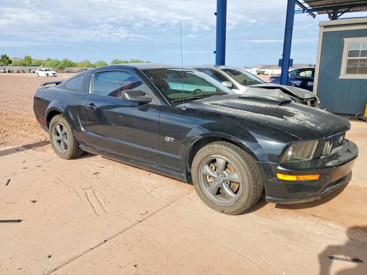 2007 Ford Mustang Gt Black vin: 1ZVFT82H475240181