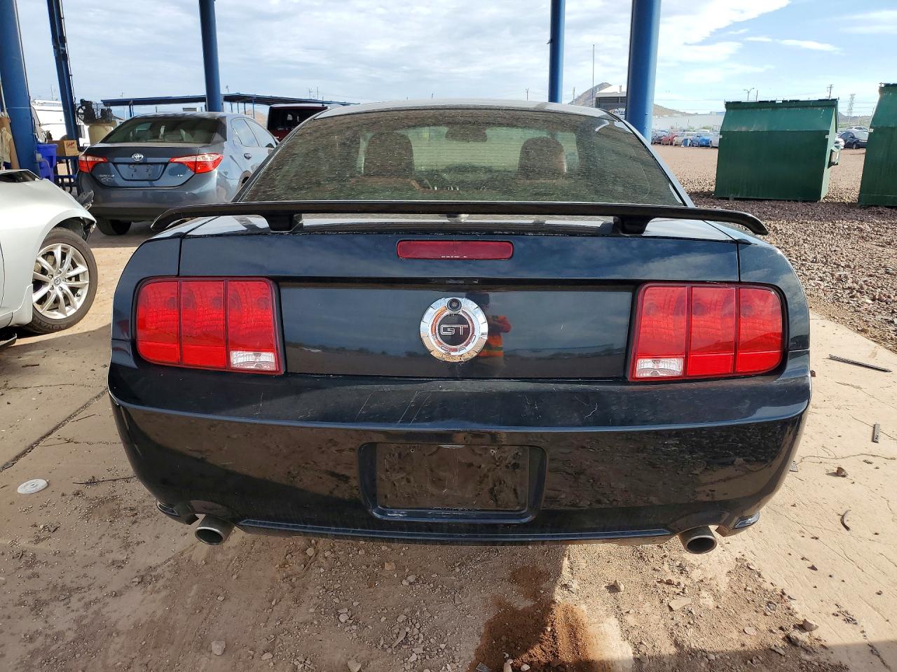 2007 Ford Mustang Gt Black vin: 1ZVFT82H475240181