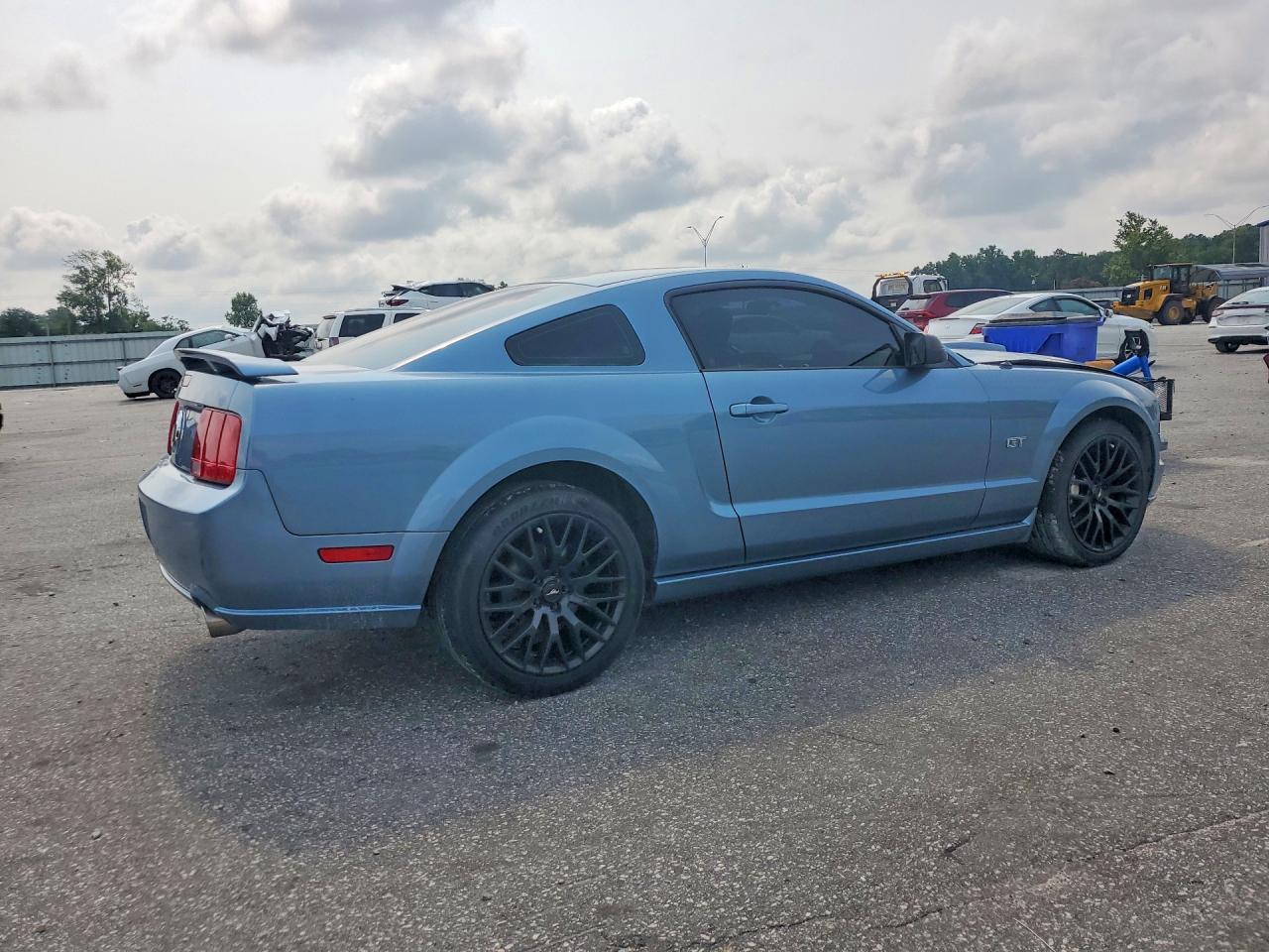 2007 Ford Mustang Gt Синий vin: 1ZVFT82H475282933