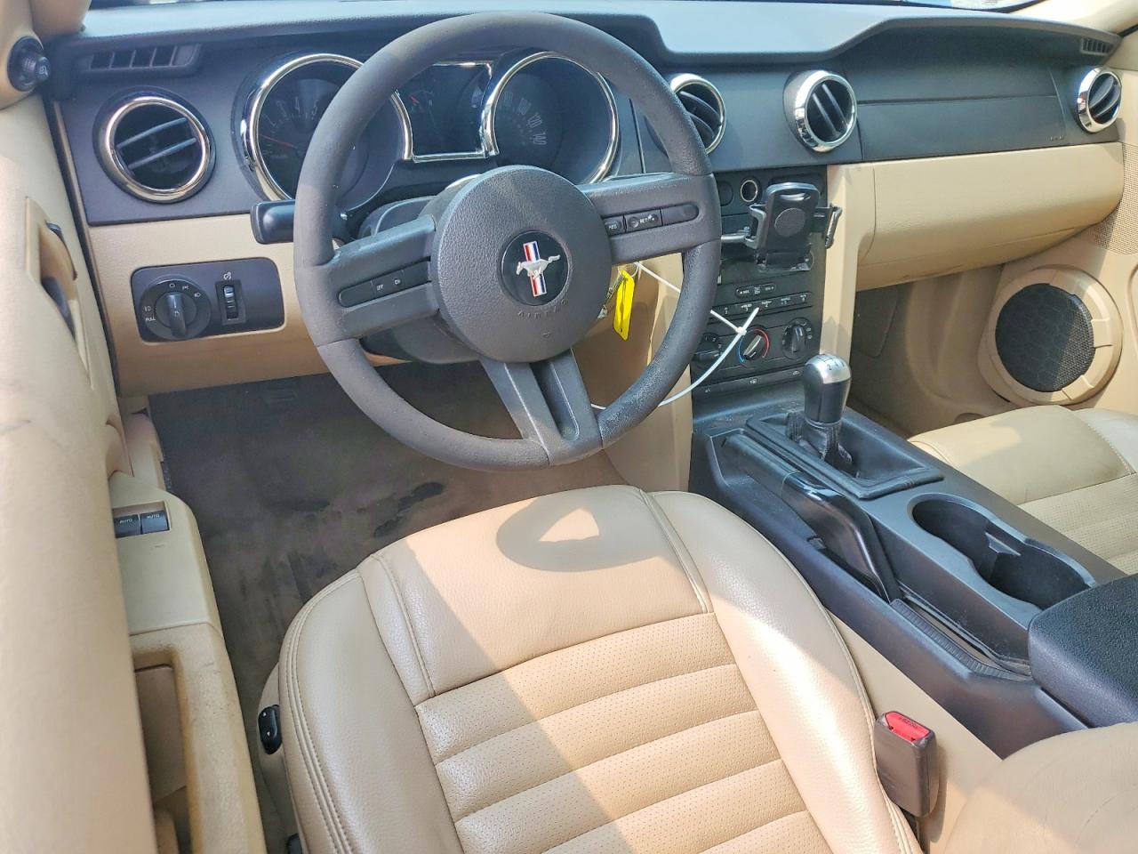 2007 Ford Mustang Gt Синий vin: 1ZVFT82H475282933