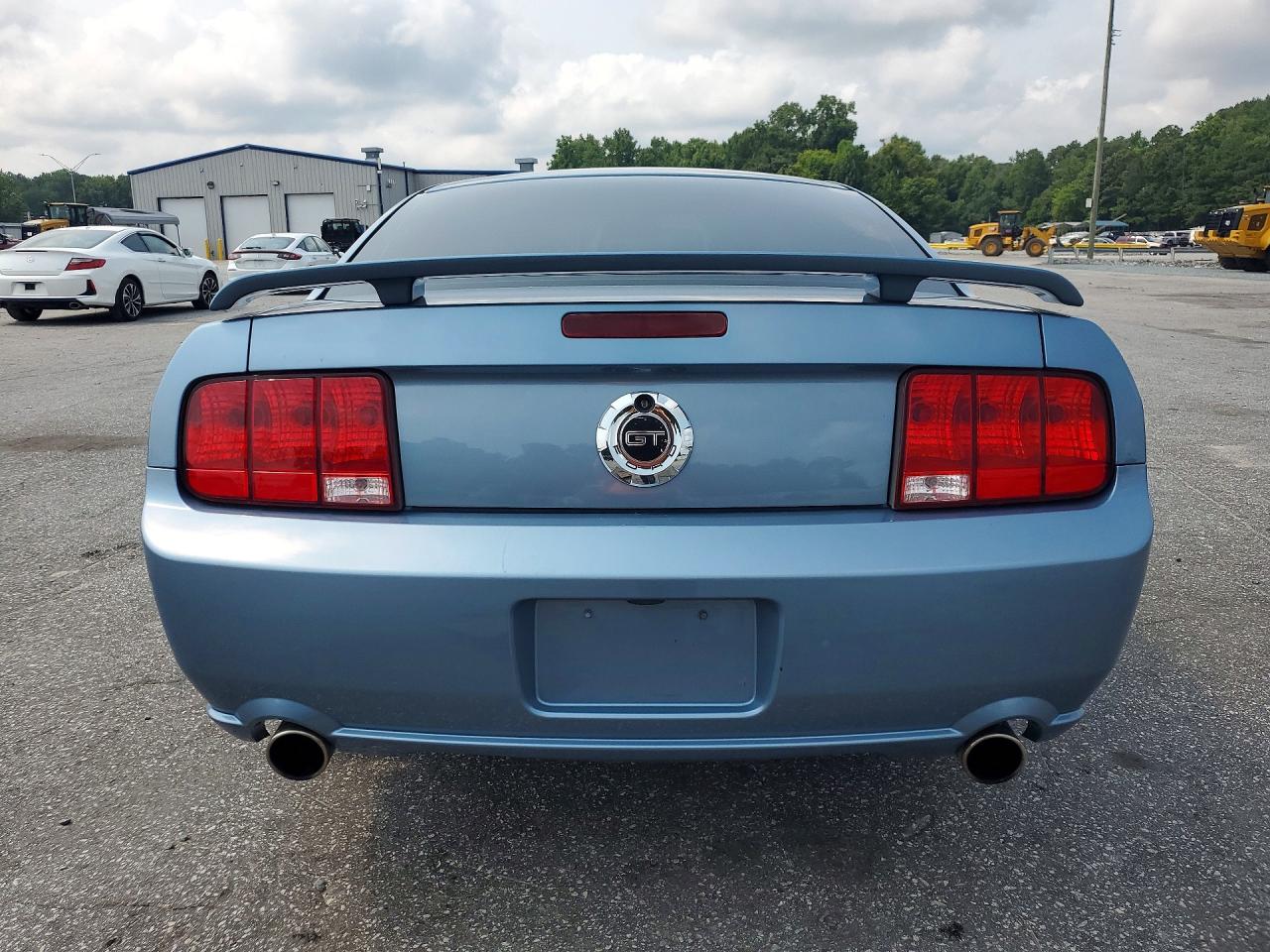 2007 Ford Mustang Gt Синий vin: 1ZVFT82H475282933