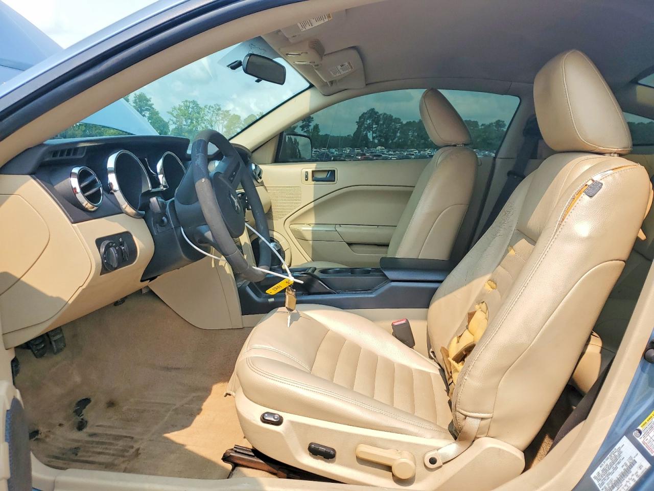 2007 Ford Mustang Gt Синий vin: 1ZVFT82H475282933