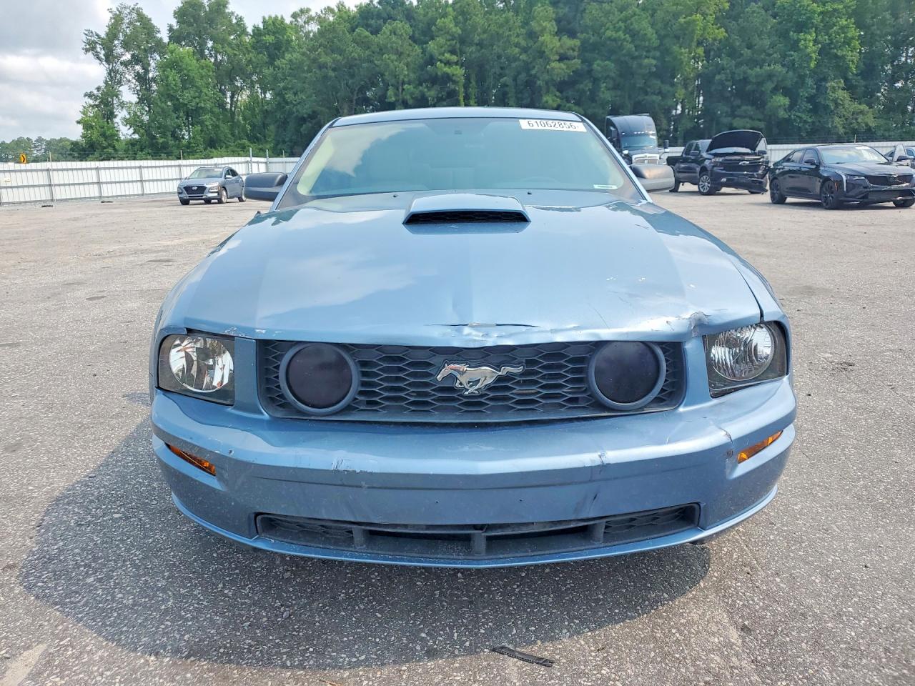 2007 Ford Mustang Gt Синий vin: 1ZVFT82H475282933