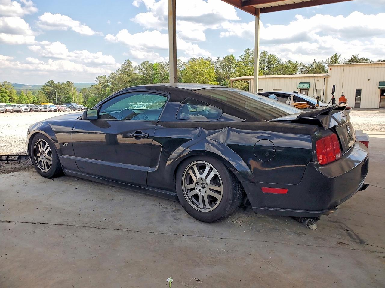 2006 Ford Mustang Gt Black vin: 1ZVFT82H565158913