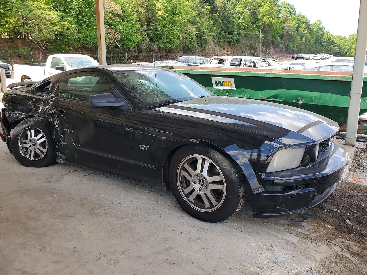 2006 Ford Mustang Gt Black vin: 1ZVFT82H565158913