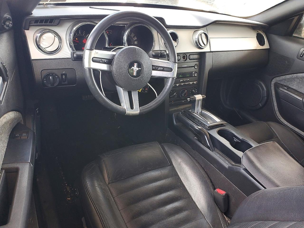 2006 Ford Mustang Gt Black vin: 1ZVFT82H565158913