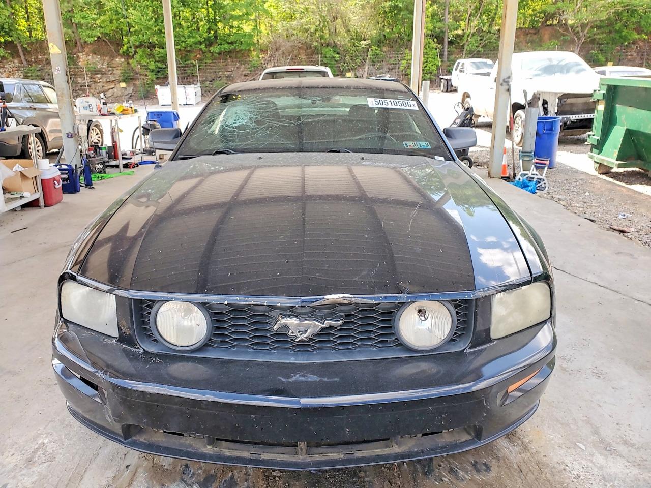 2006 Ford Mustang Gt Black vin: 1ZVFT82H565158913