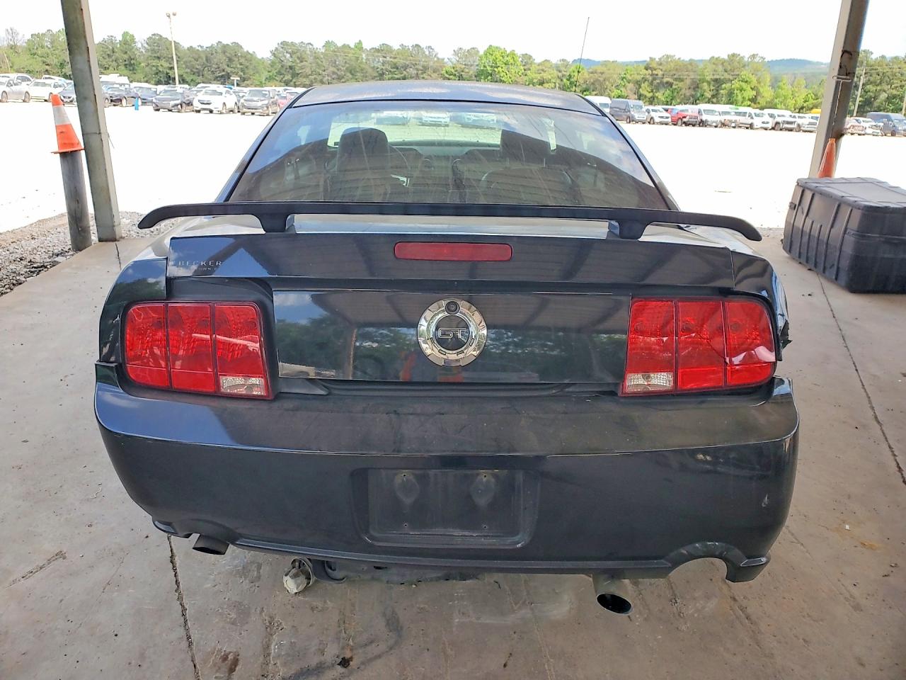 2006 Ford Mustang Gt Black vin: 1ZVFT82H565158913