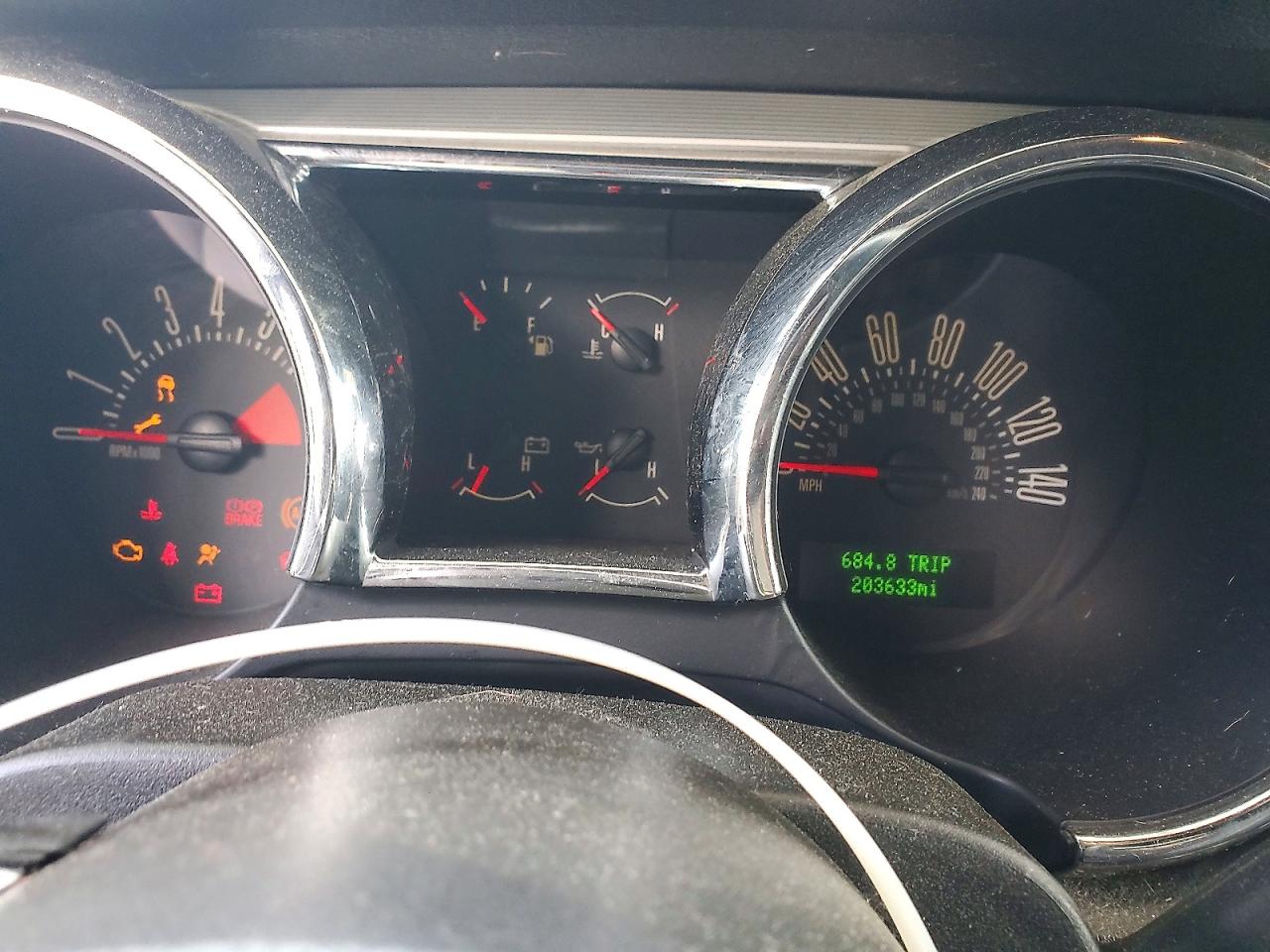 2006 Ford Mustang Gt Black vin: 1ZVFT82H565158913