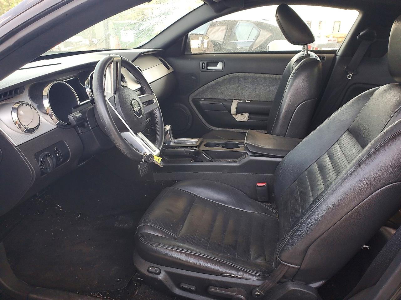 2006 Ford Mustang Gt Black vin: 1ZVFT82H565158913