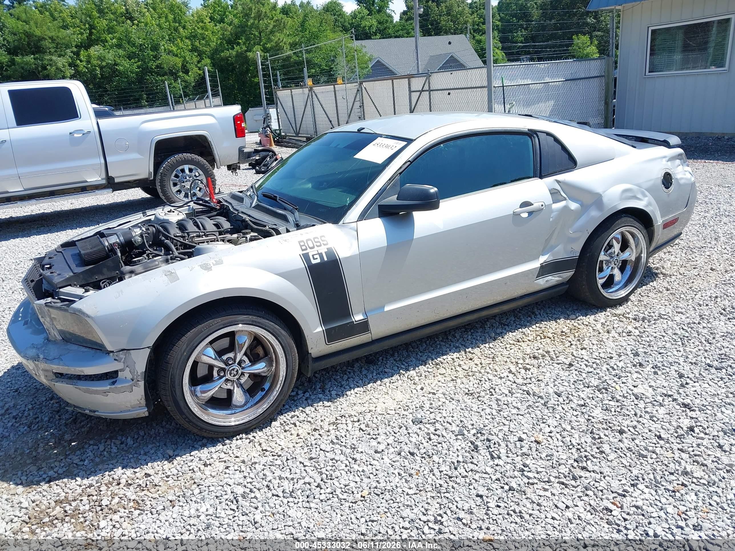 2006 Ford Mustang Gt Silver vin: 1ZVFT82H565184086