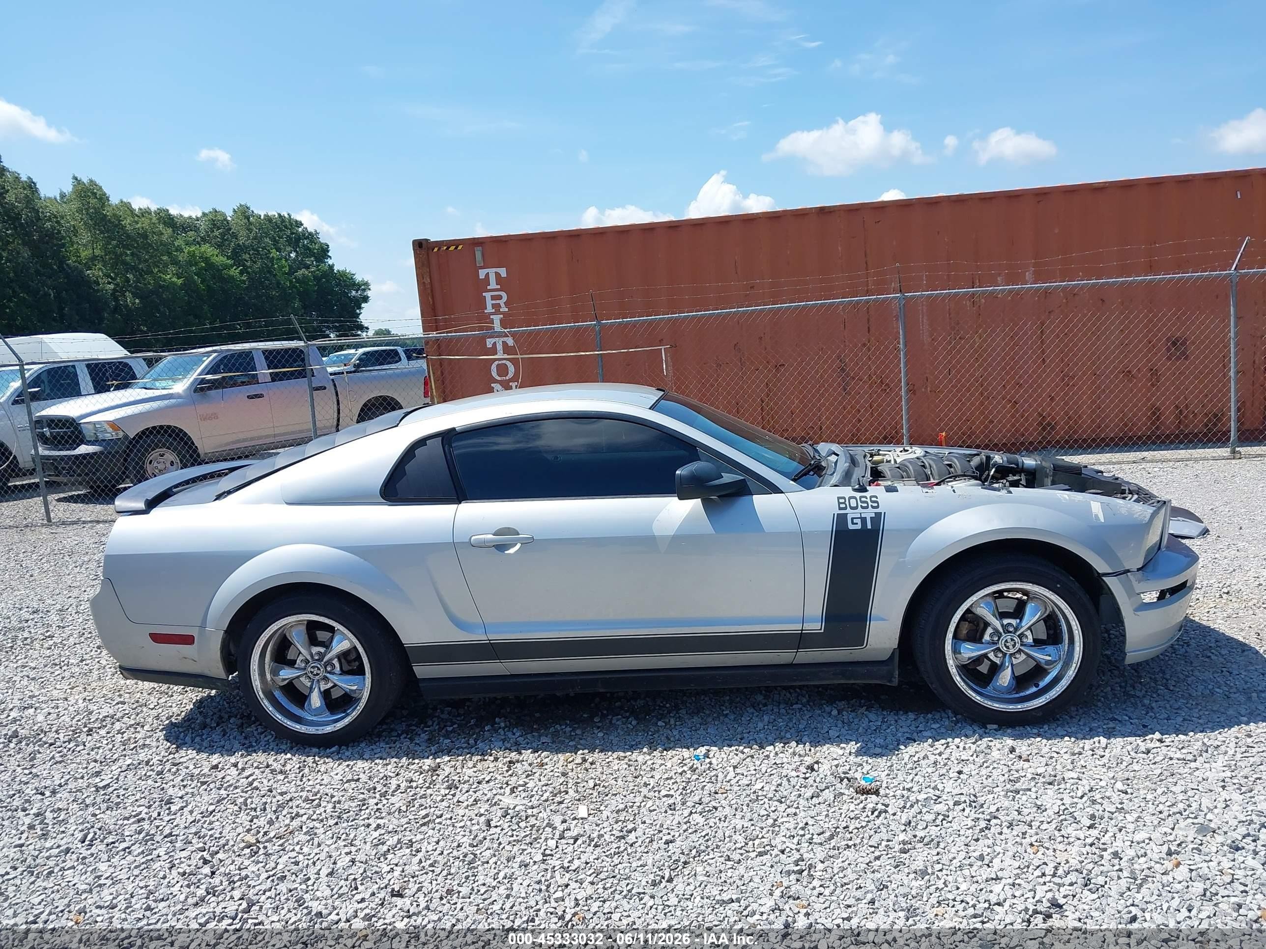 2006 Ford Mustang Gt Silver vin: 1ZVFT82H565184086
