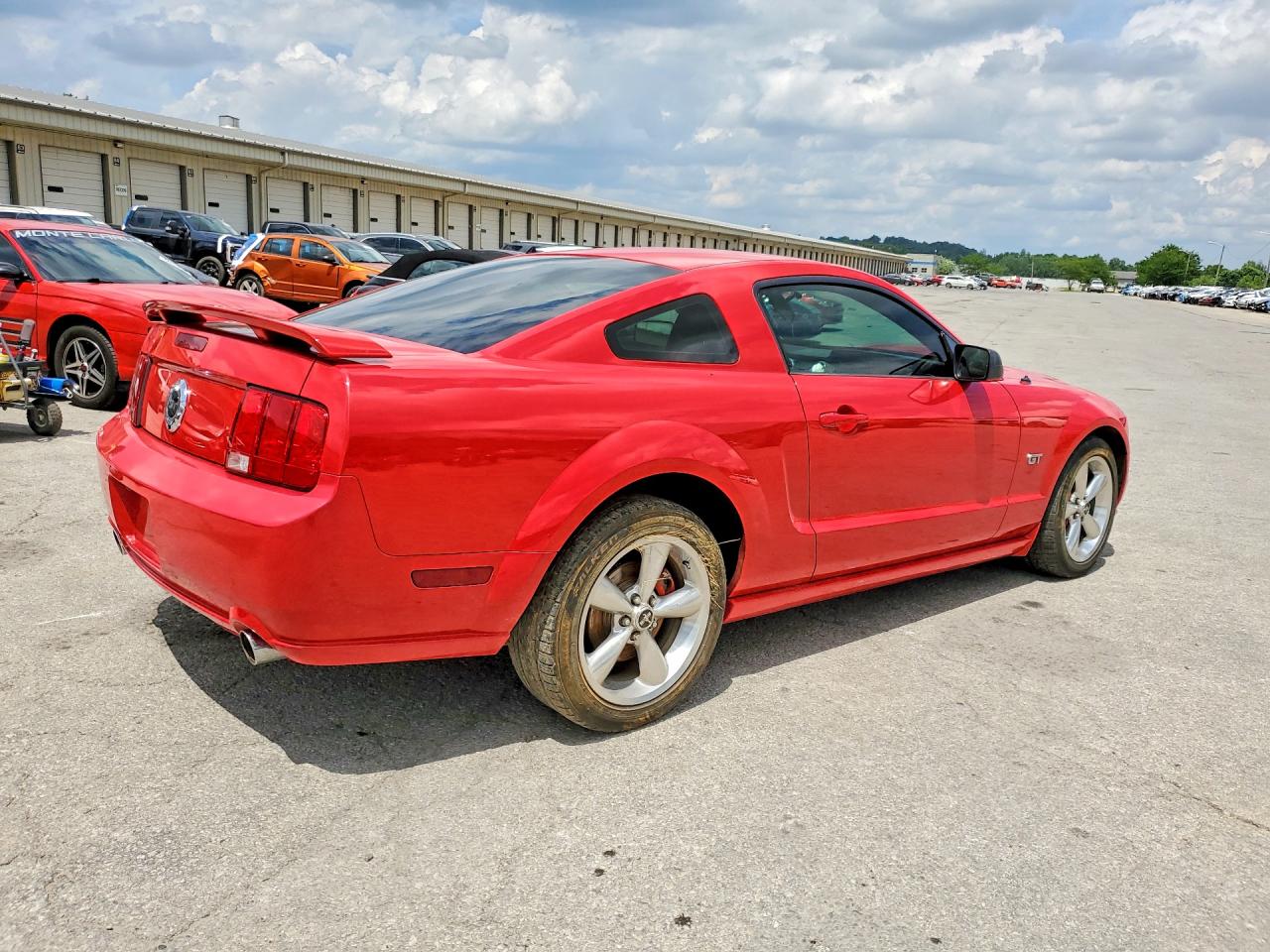 2006 Ford Mustang Gt Red vin: 1ZVFT82H565212730