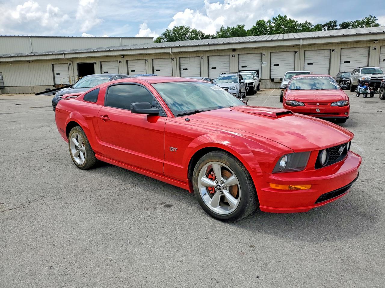 2006 Ford Mustang Gt Red vin: 1ZVFT82H565212730