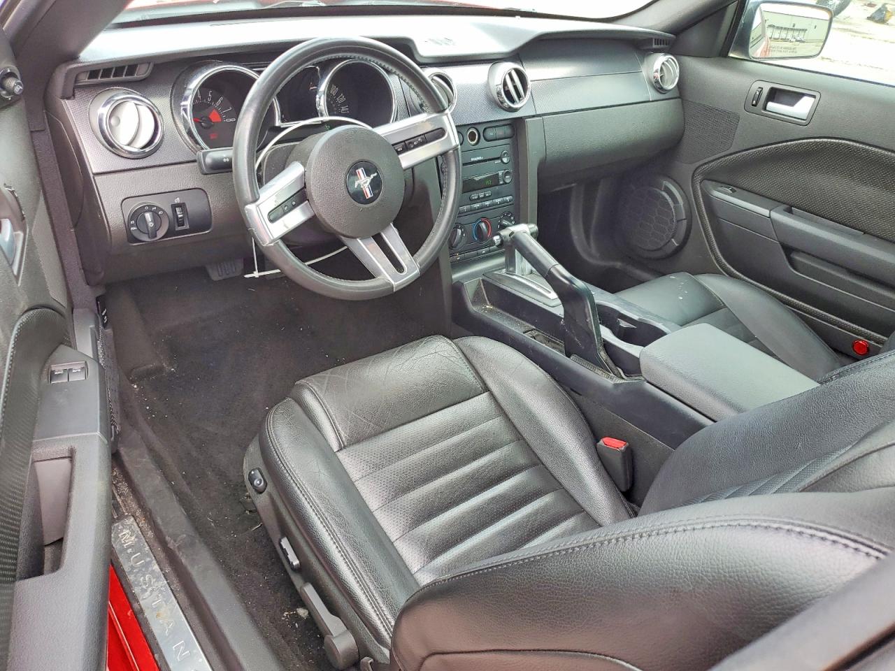2006 Ford Mustang Gt Red vin: 1ZVFT82H565212730