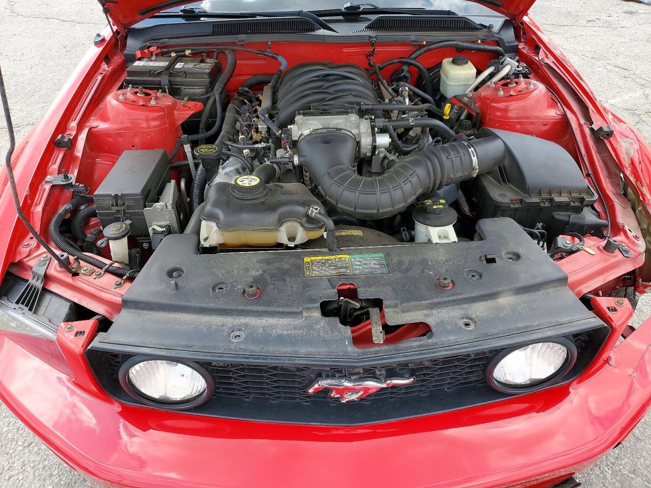 2006 Ford Mustang Gt Red vin: 1ZVFT82H565212730