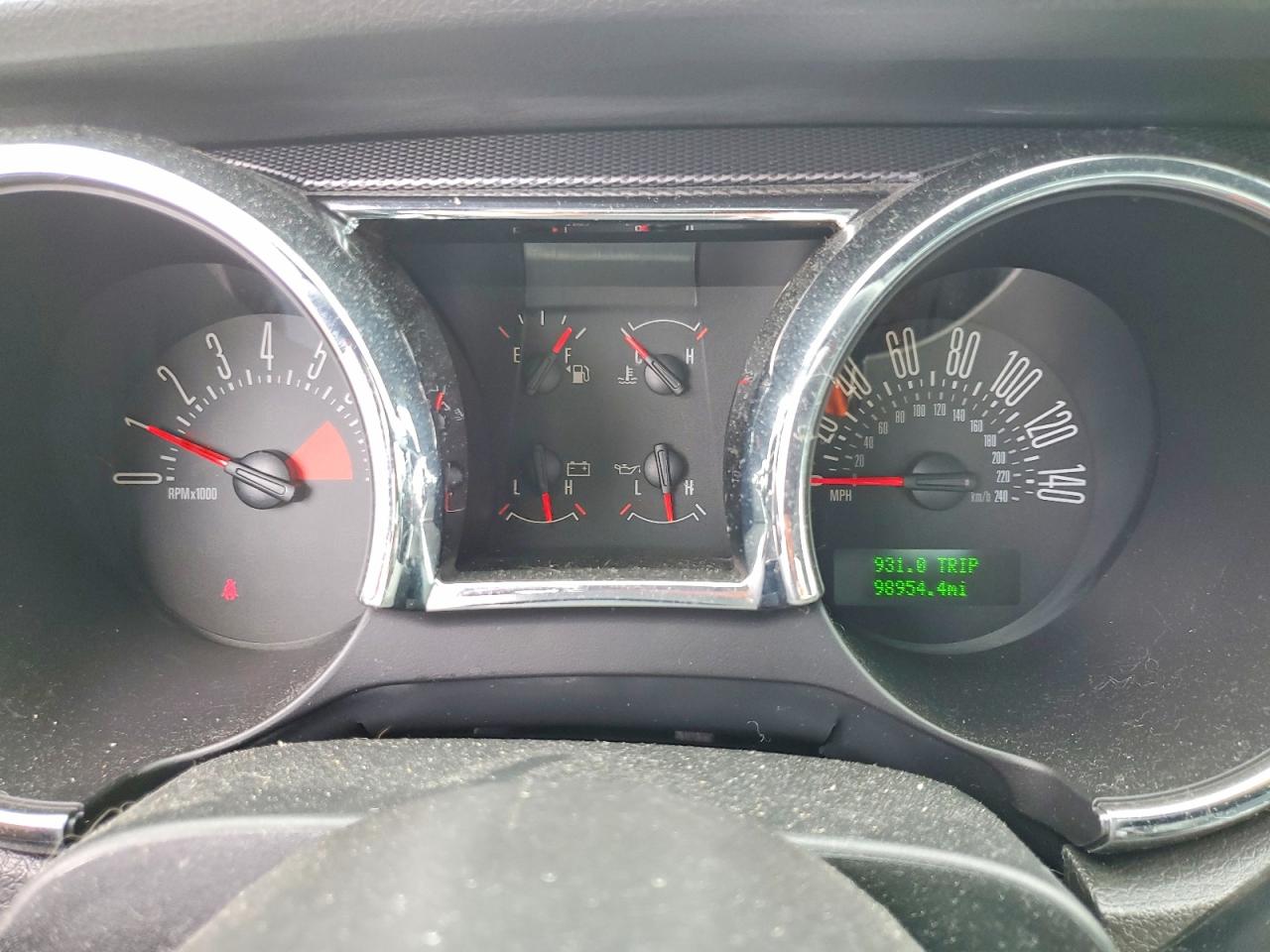 2006 Ford Mustang Gt Red vin: 1ZVFT82H565212730