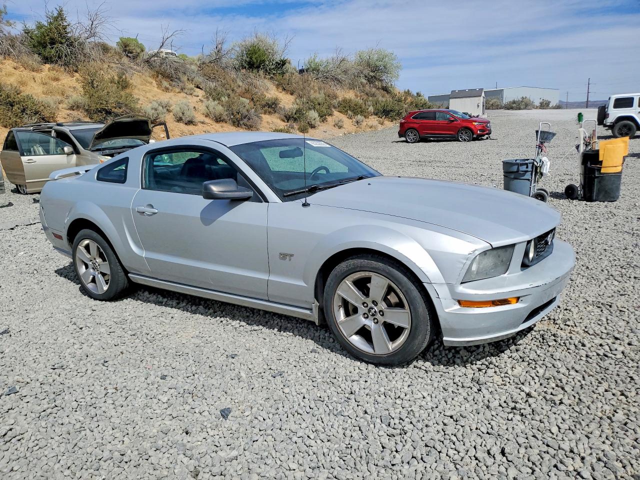 2006 Ford Mustang Gt Gray vin: 1ZVFT82H565223534