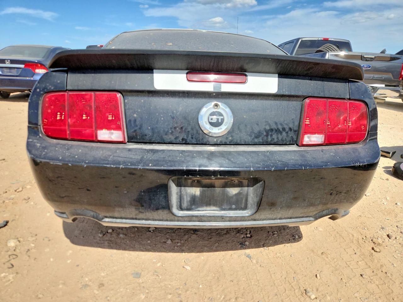 2007 Ford Mustang Gt Black vin: 1ZVFT82H575216438