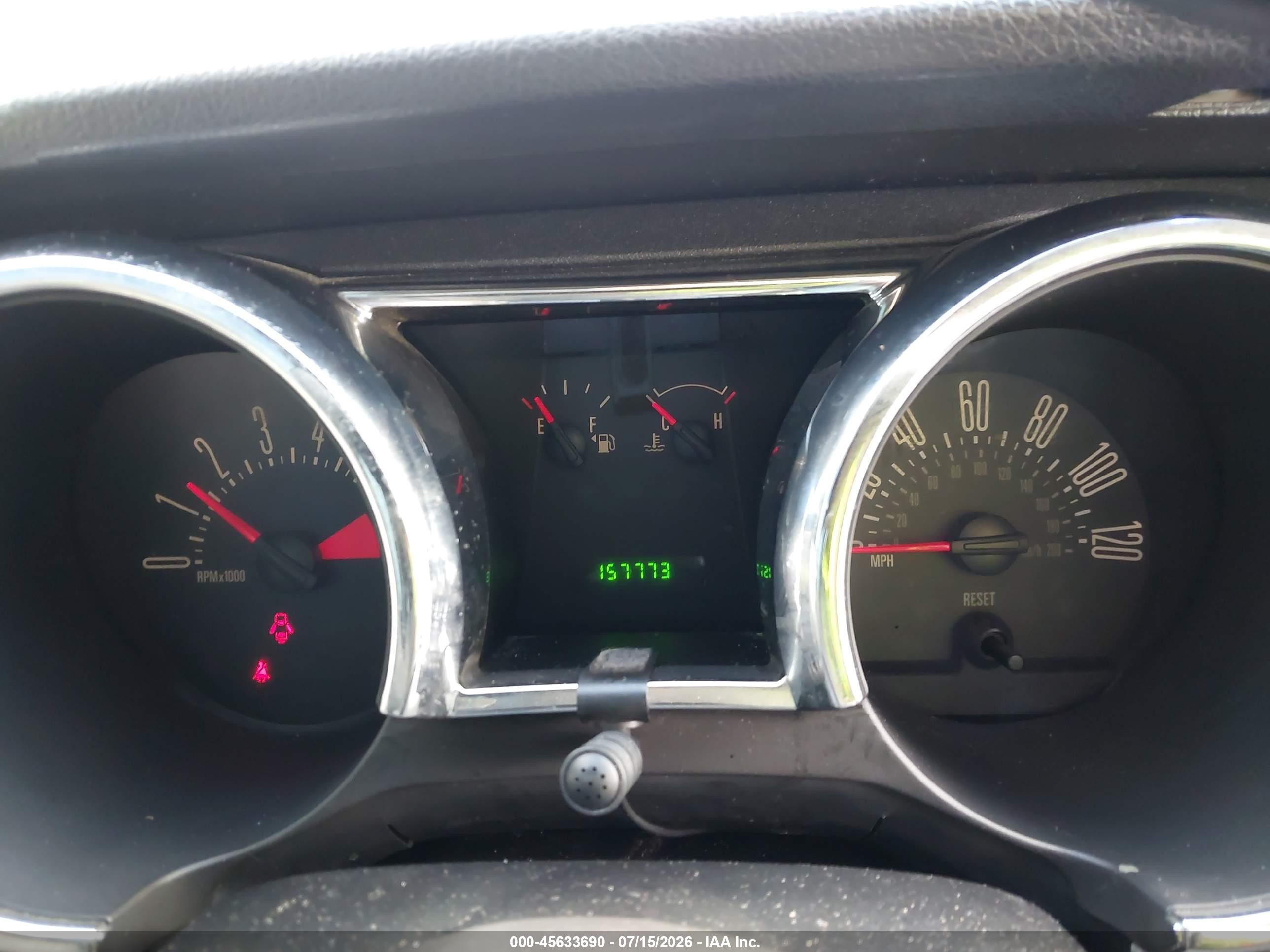 2005 Ford Mustang Gt Deluxe/gt Premium Blue vin: 1ZVFT82H655209317