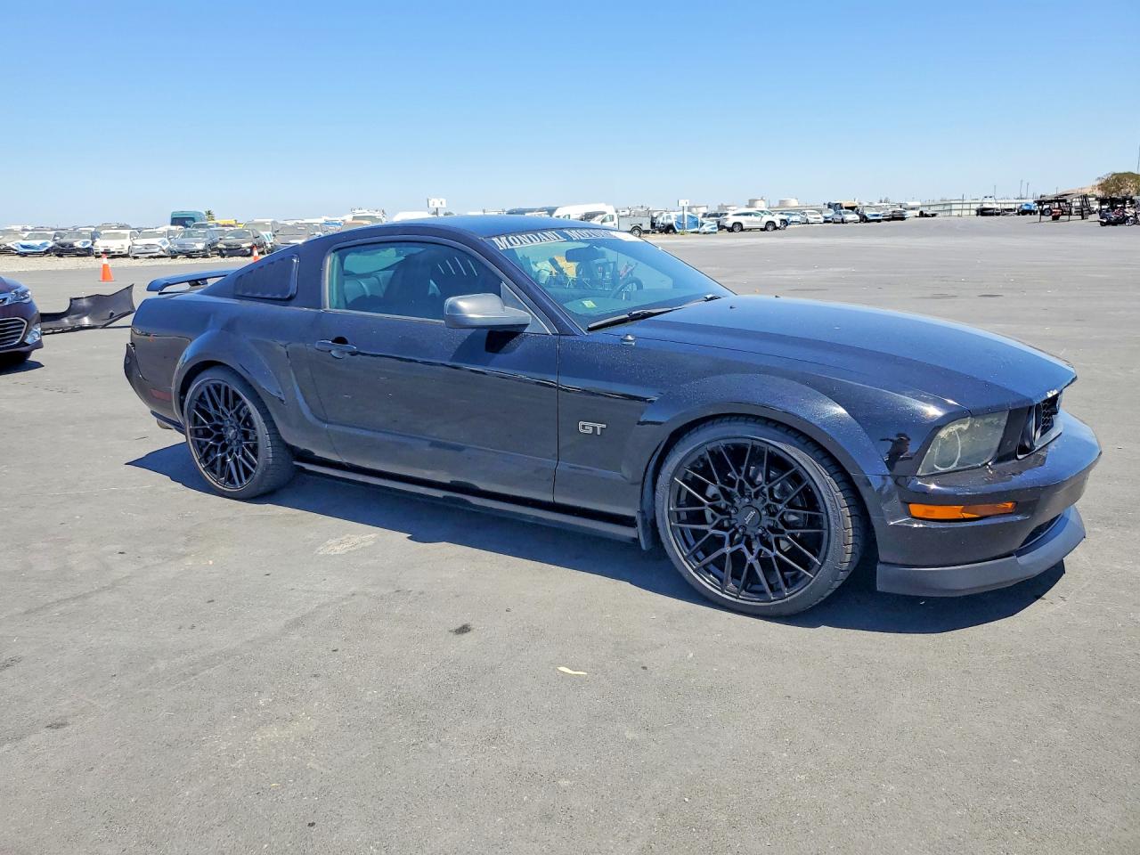 2006 Ford Mustang Gt Black vin: 1ZVFT82H665102267