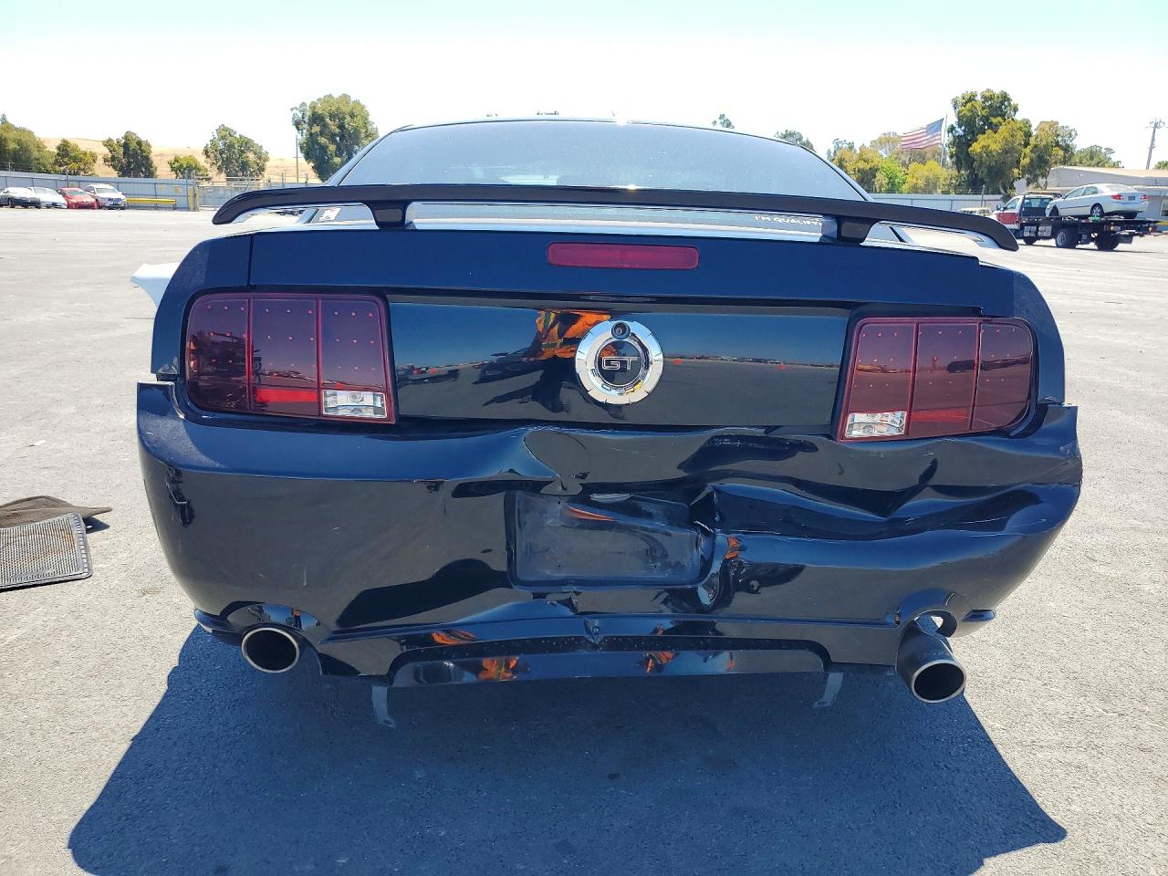 2006 Ford Mustang Gt Black vin: 1ZVFT82H665102267