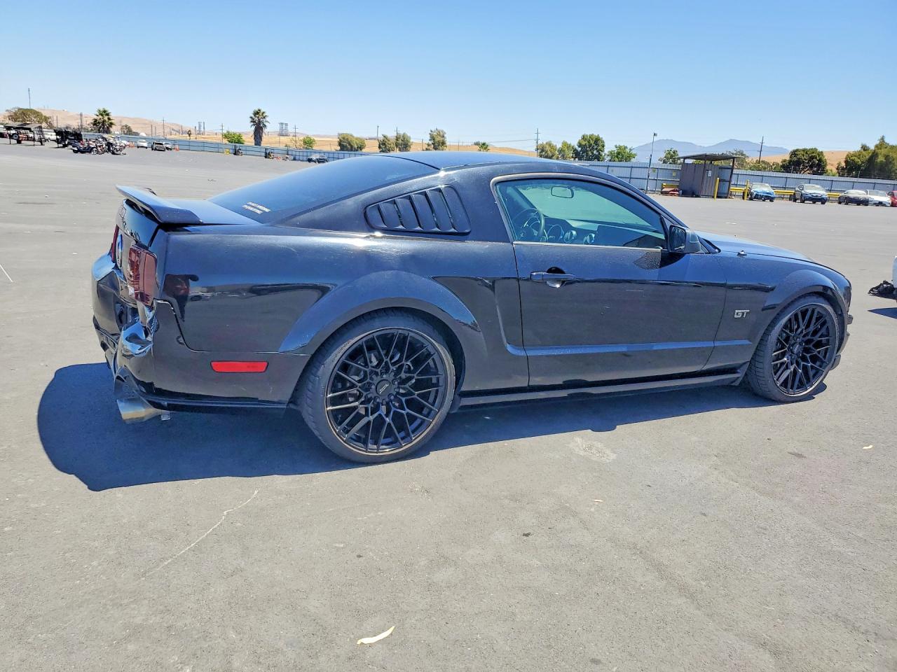 2006 Ford Mustang Gt Black vin: 1ZVFT82H665102267