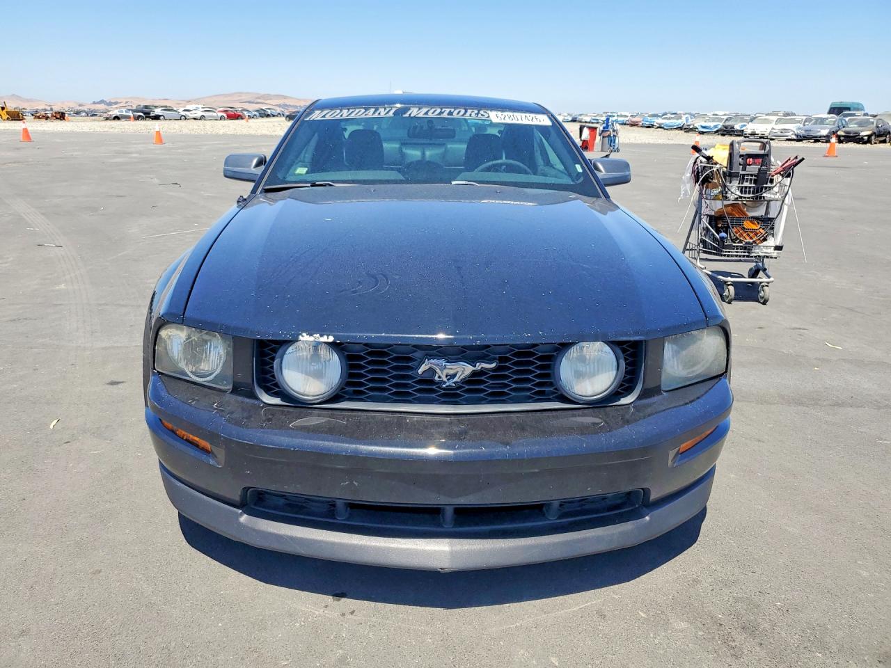 2006 Ford Mustang Gt Black vin: 1ZVFT82H665102267