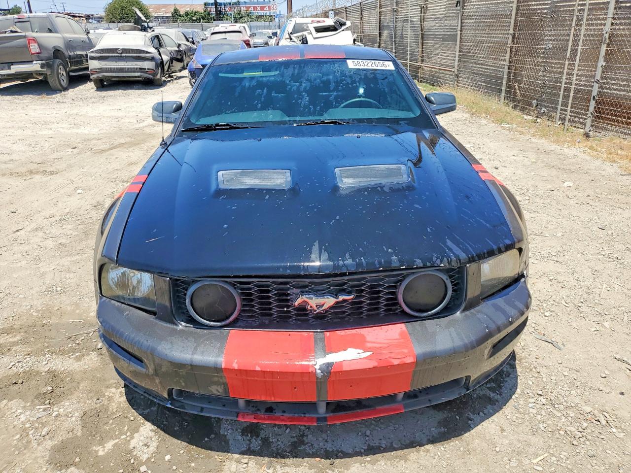 2007 Ford Mustang Gt Gray vin: 1ZVFT82H675229408