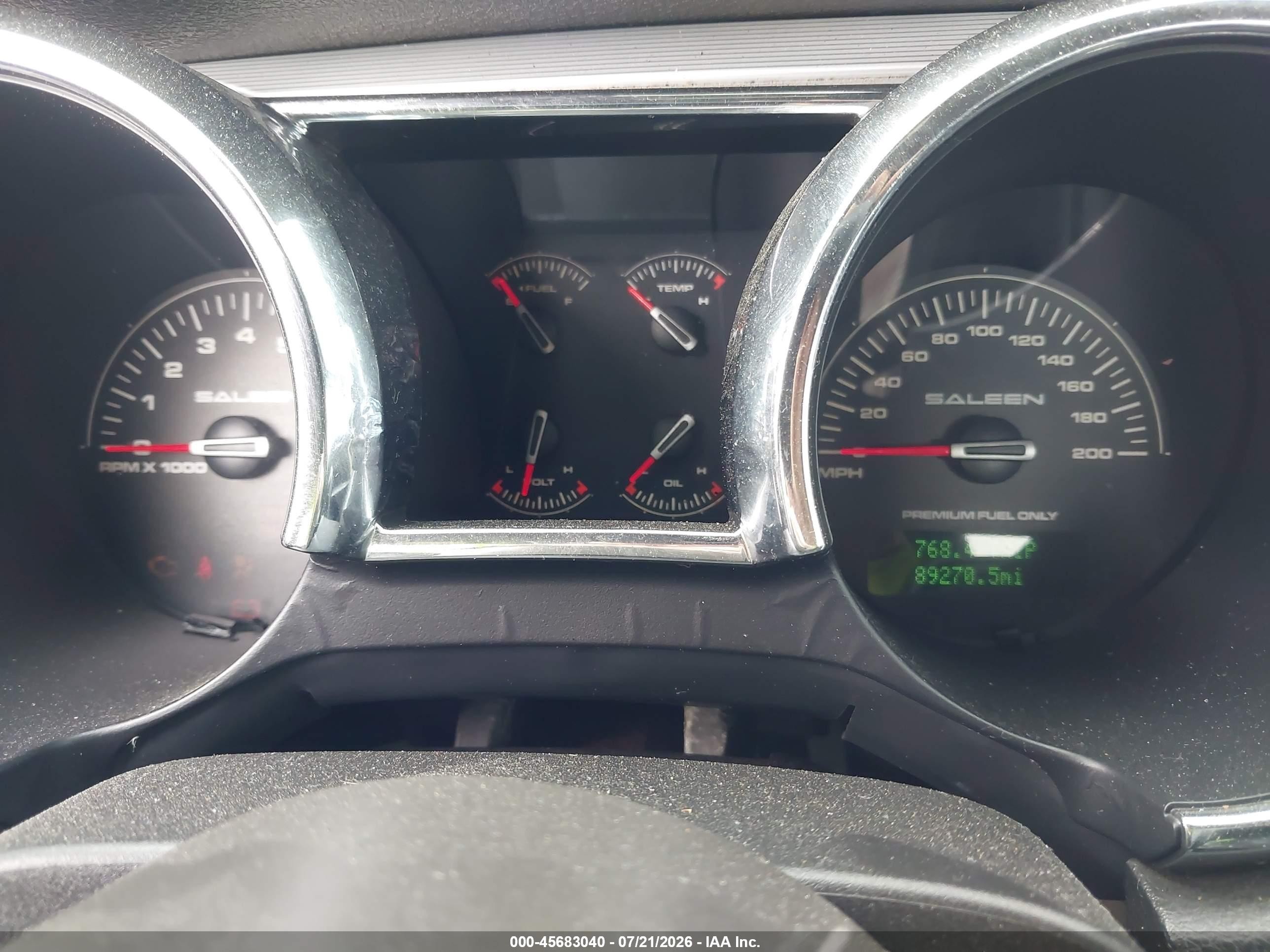 2005 Ford Mustang Gt Deluxe/gt Premium Blue vin: 1ZVFT82H755233173