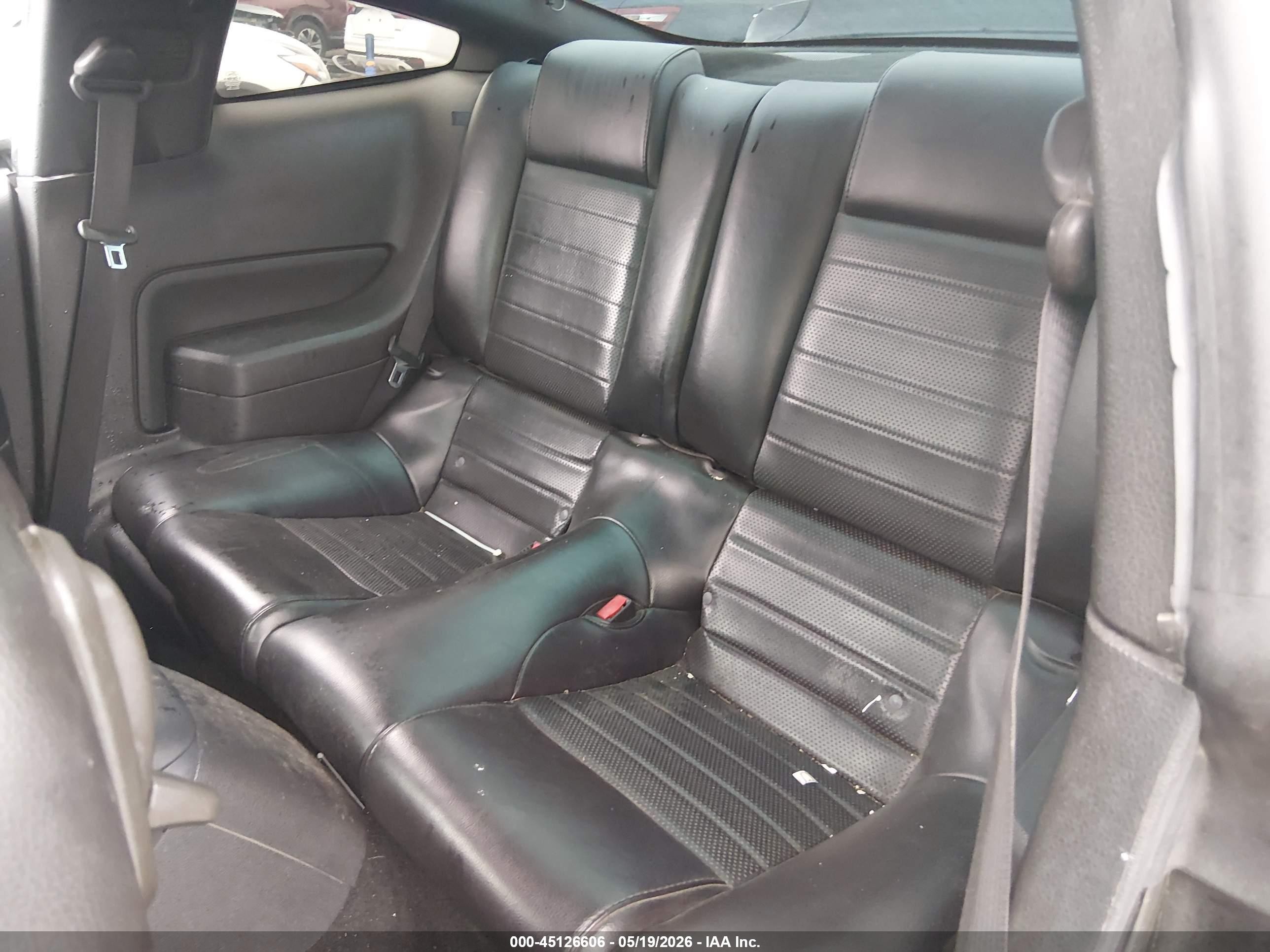 2006 Ford Mustang Gt Black vin: 1ZVFT82H765246460