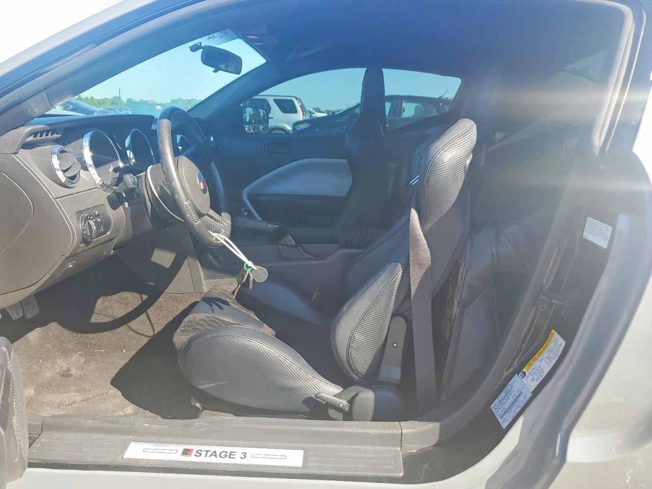 2007 Ford Mustang Gt Серый vin: 1ZVFT82H775217932