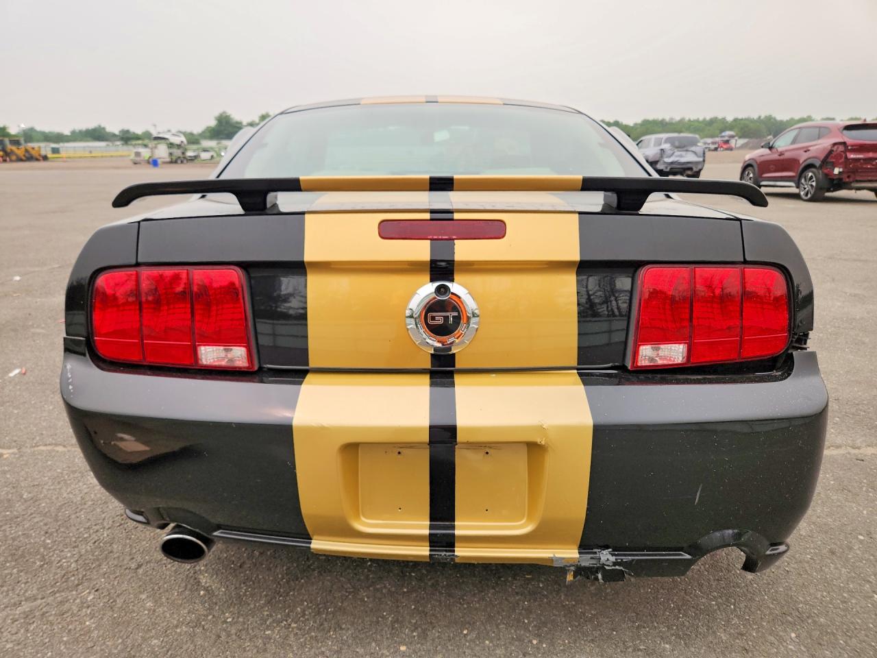 2005 Ford Mustang Gt Черный vin: 1ZVFT82H855241511