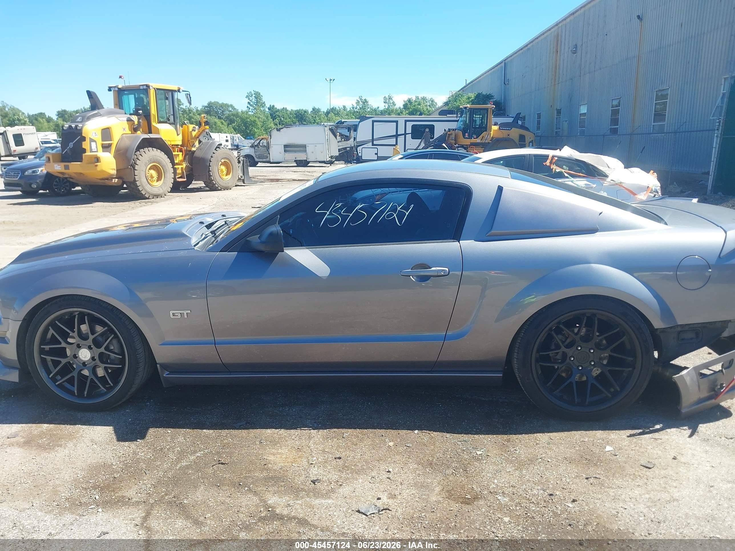 2006 Ford Mustang Gt Gray vin: 1ZVFT82H865165533