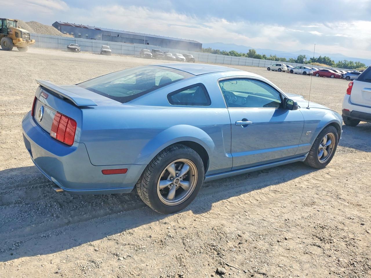 2005 Ford Mustang Gt Blue vin: 1ZVFT82H955245700