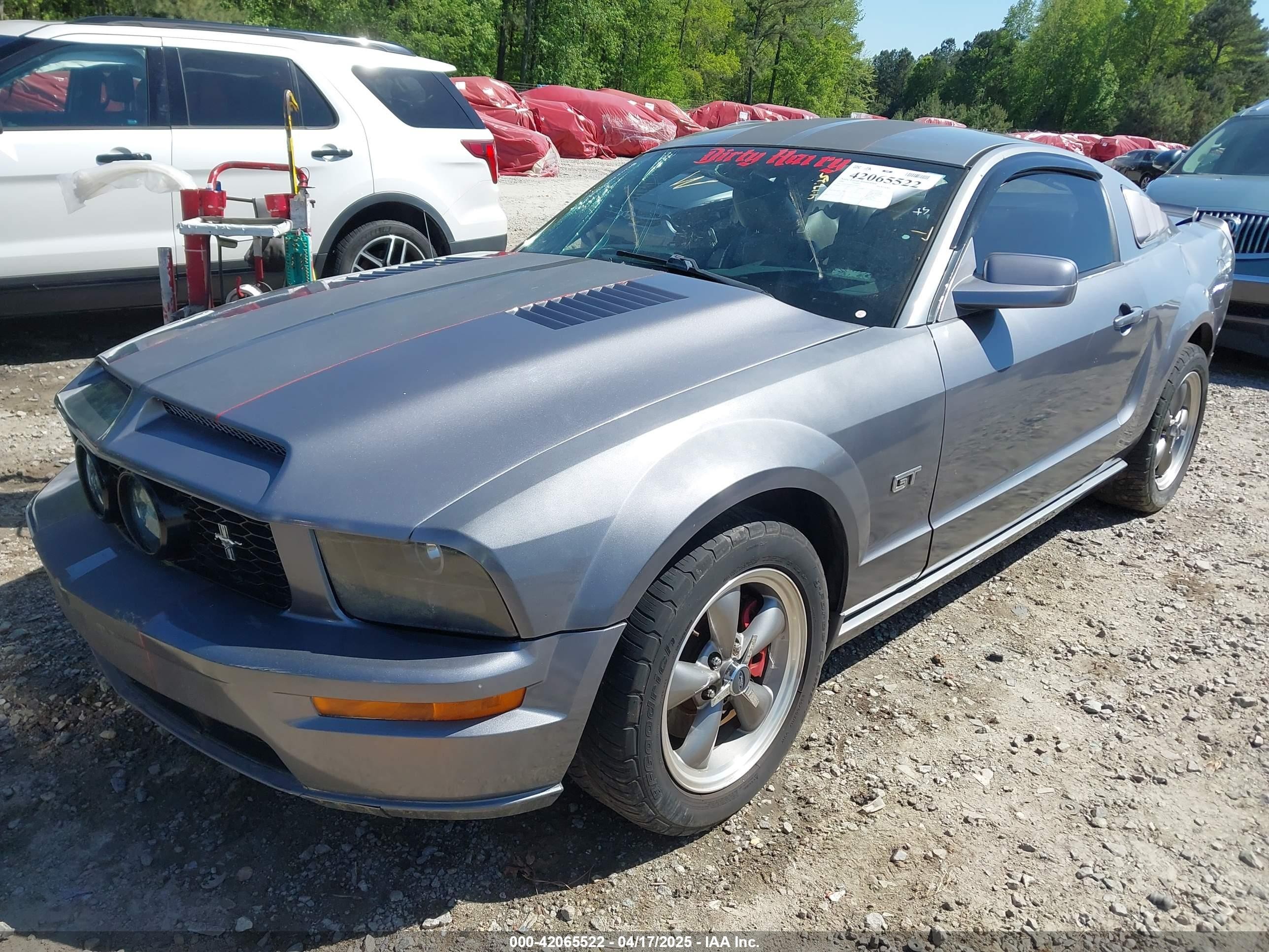 2006 Ford Mustang Gt Silver vin: 1ZVFT82HX65104037