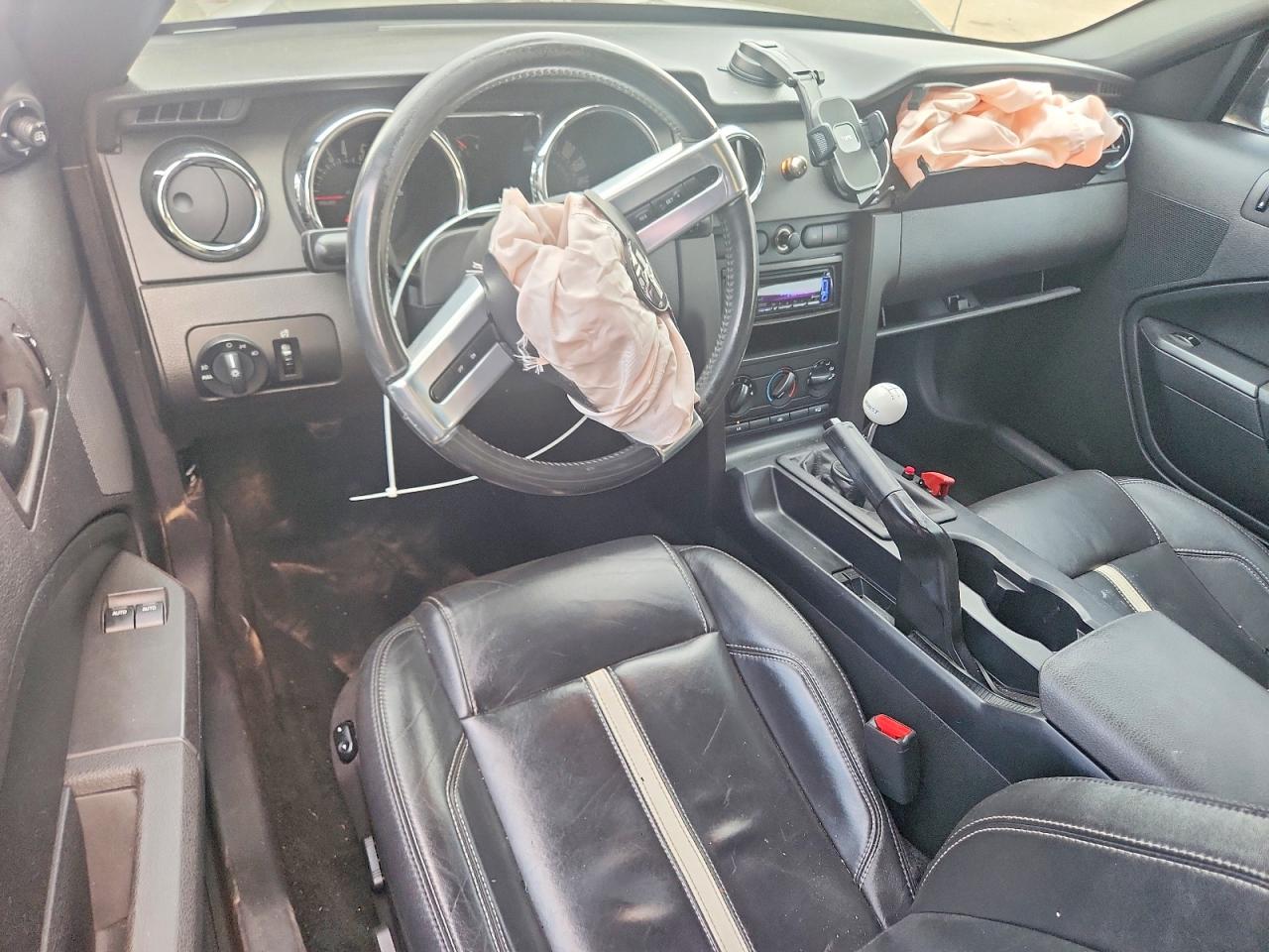 2006 Ford Mustang Gt Black vin: 1ZVFT82HX65197402