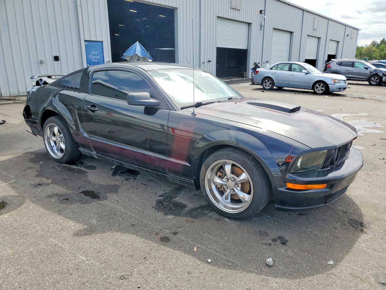 2007 Ford Mustang Gt Black vin: 1ZVFT82HX75234076