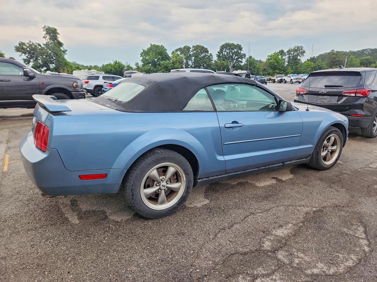 2006 Ford Mustang Blue vin: 1ZVFT84N065109055