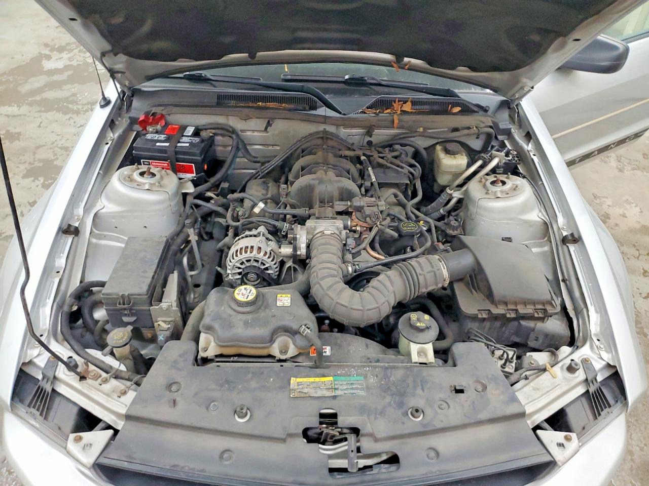 2007 Ford Mustang Silver vin: 1ZVFT84N075201347