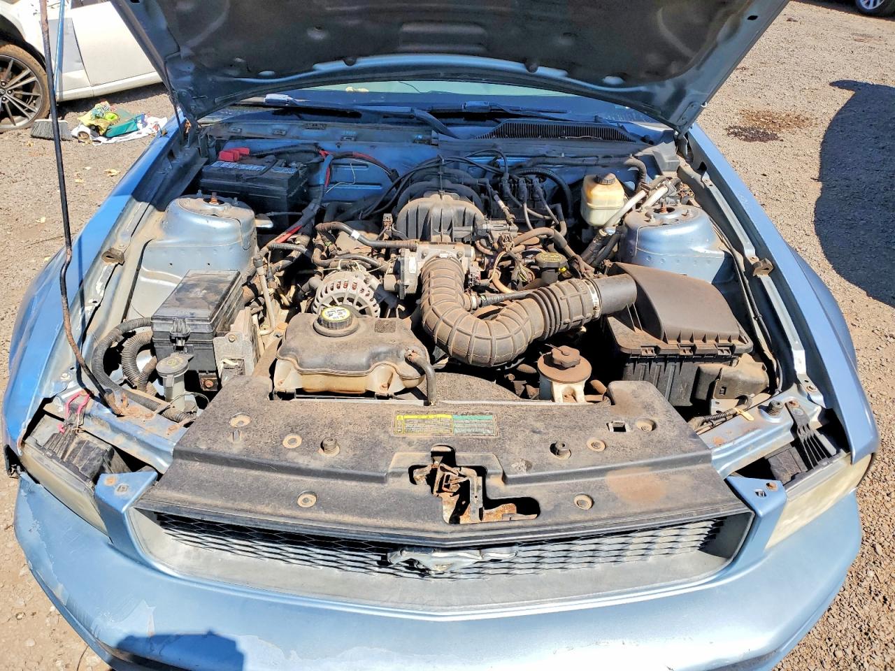 2007 Ford Mustang Turquoise vin: 1ZVFT84N075309144