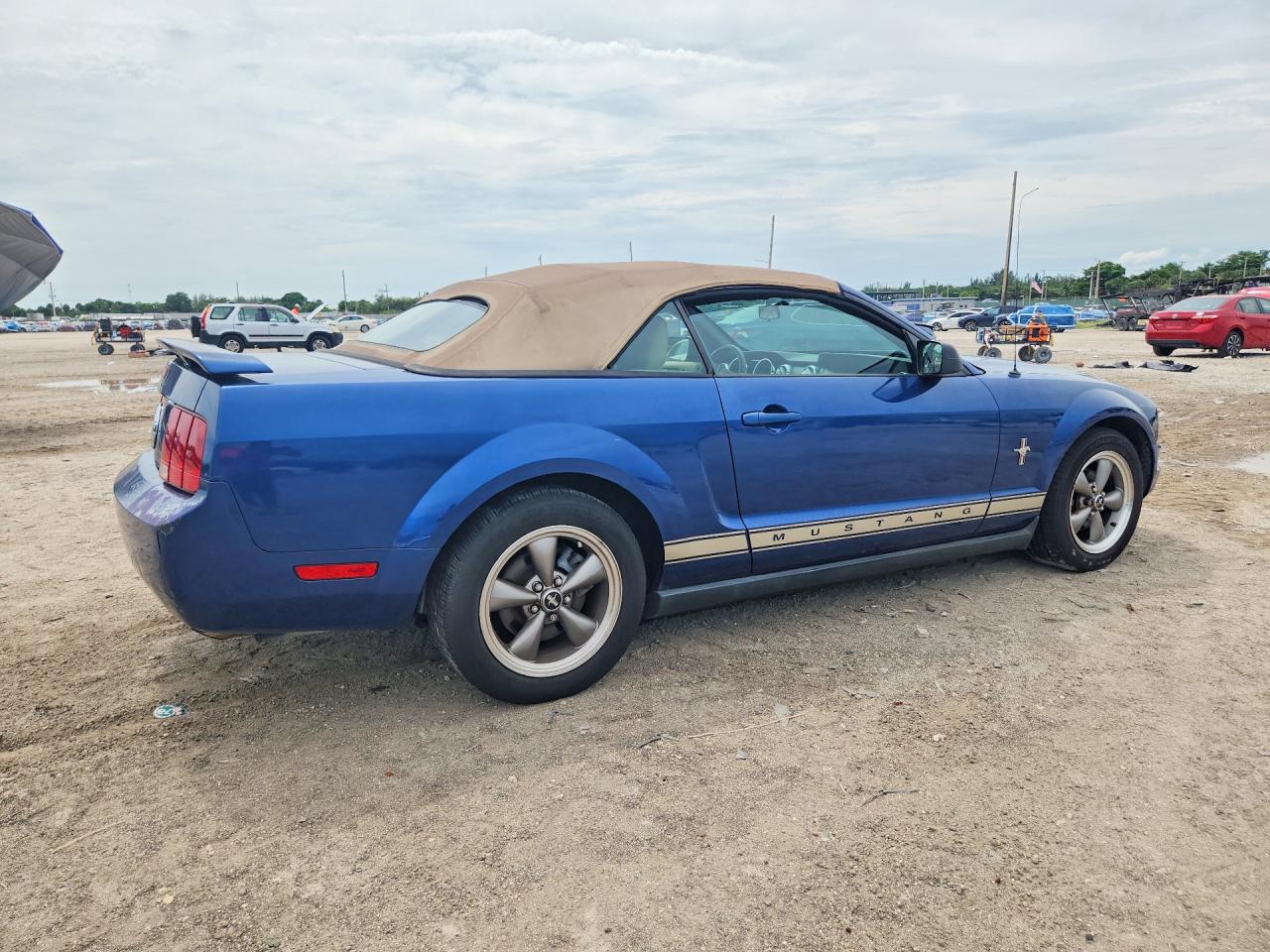 2006 Ford Mustang Blue vin: 1ZVFT84N265247759