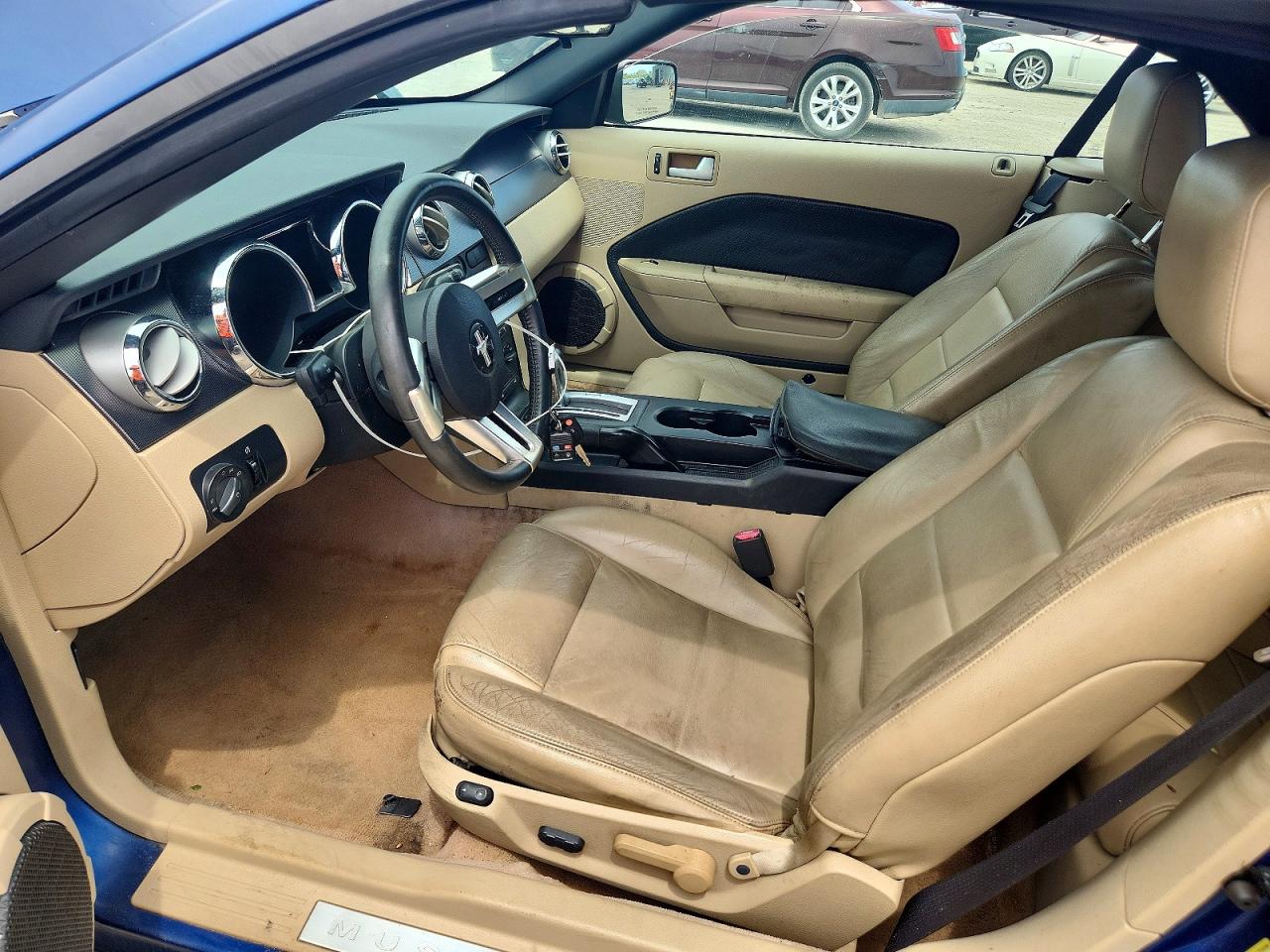 2006 Ford Mustang Blue vin: 1ZVFT84N265247759