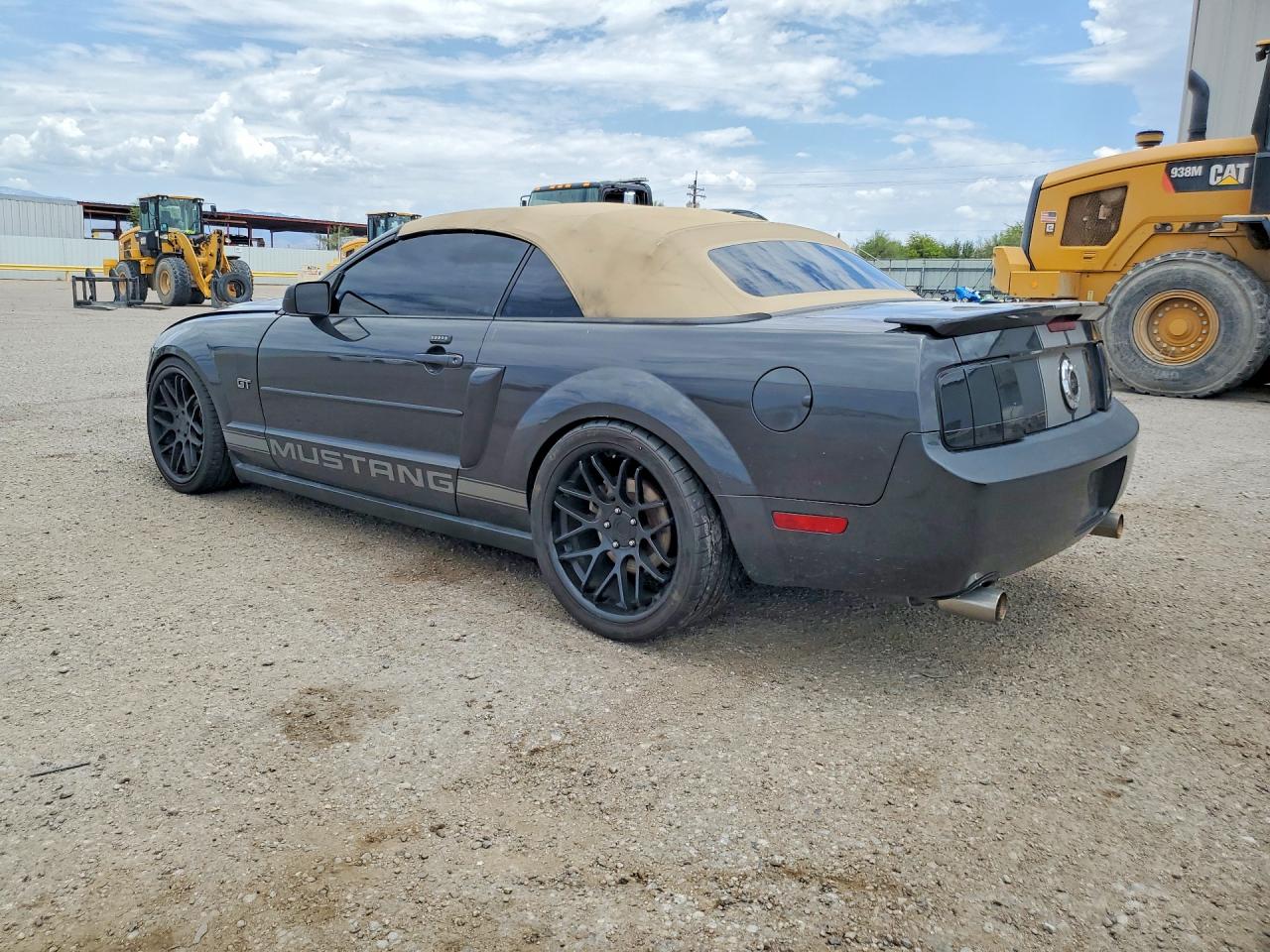 2007 Ford Mustang Gray vin: 1ZVFT84N275353744