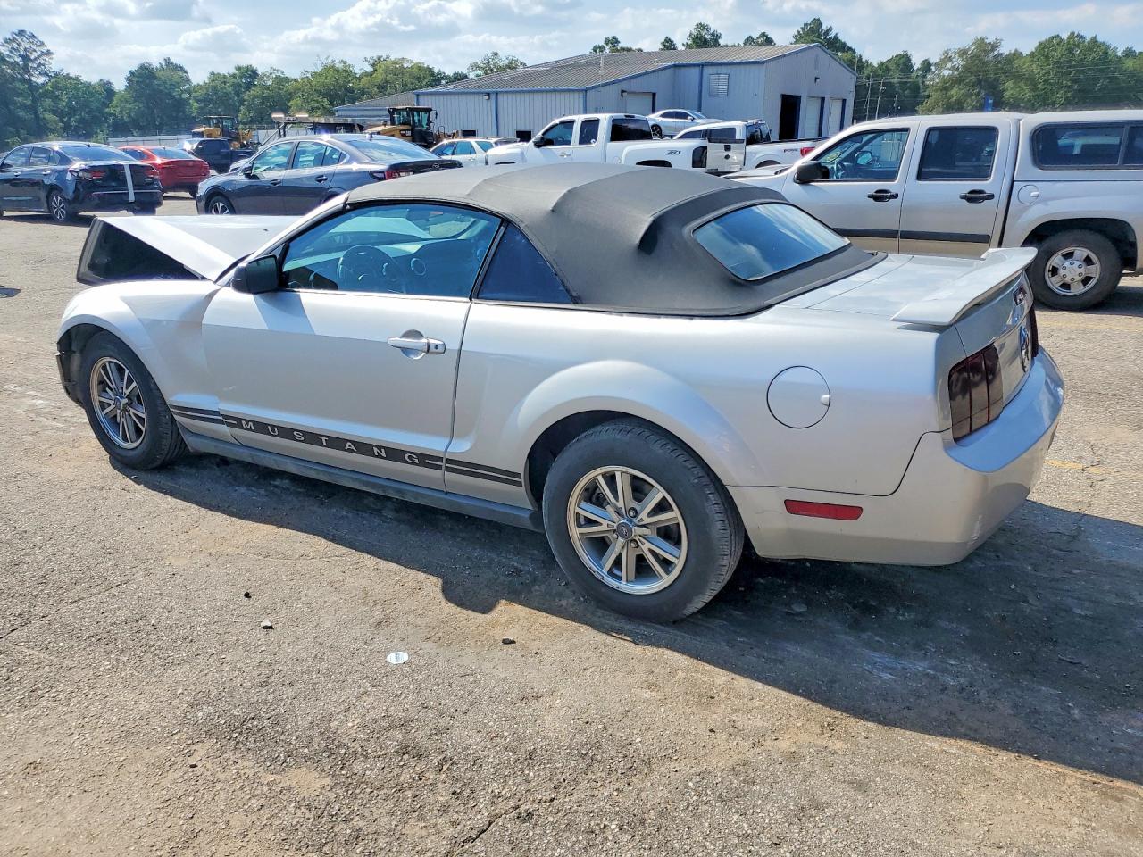 2005 Ford Mustang Silver vin: 1ZVFT84N355194469