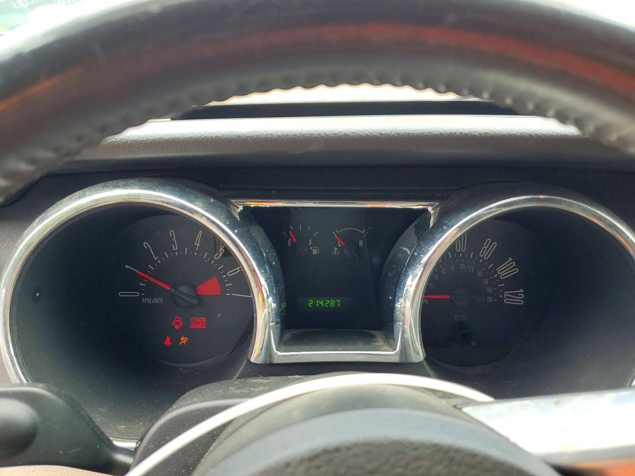 2005 Ford Mustang Красный vin: 1ZVFT84N455227592