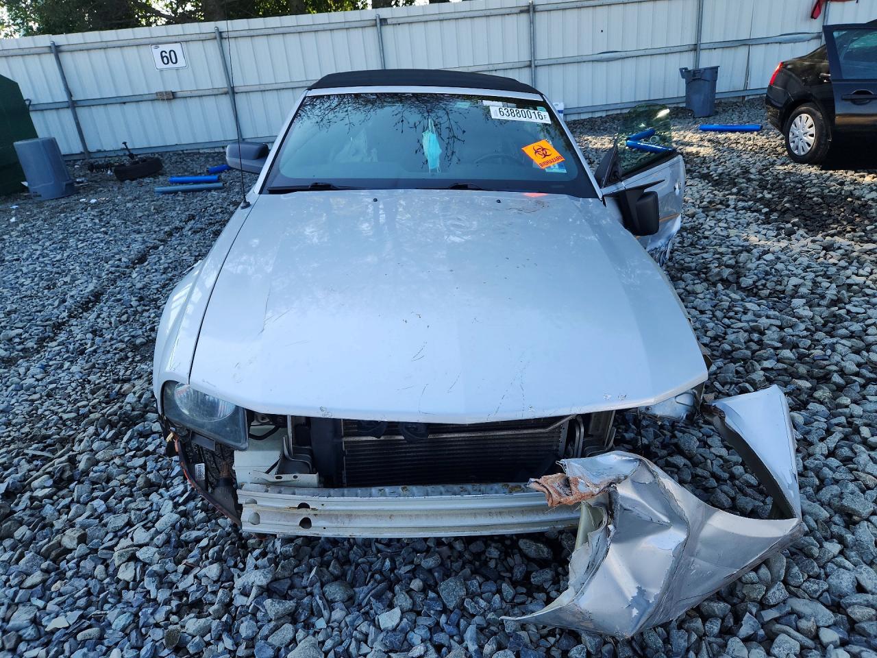 2006 Ford Mustang Серый vin: 1ZVFT84N465126070