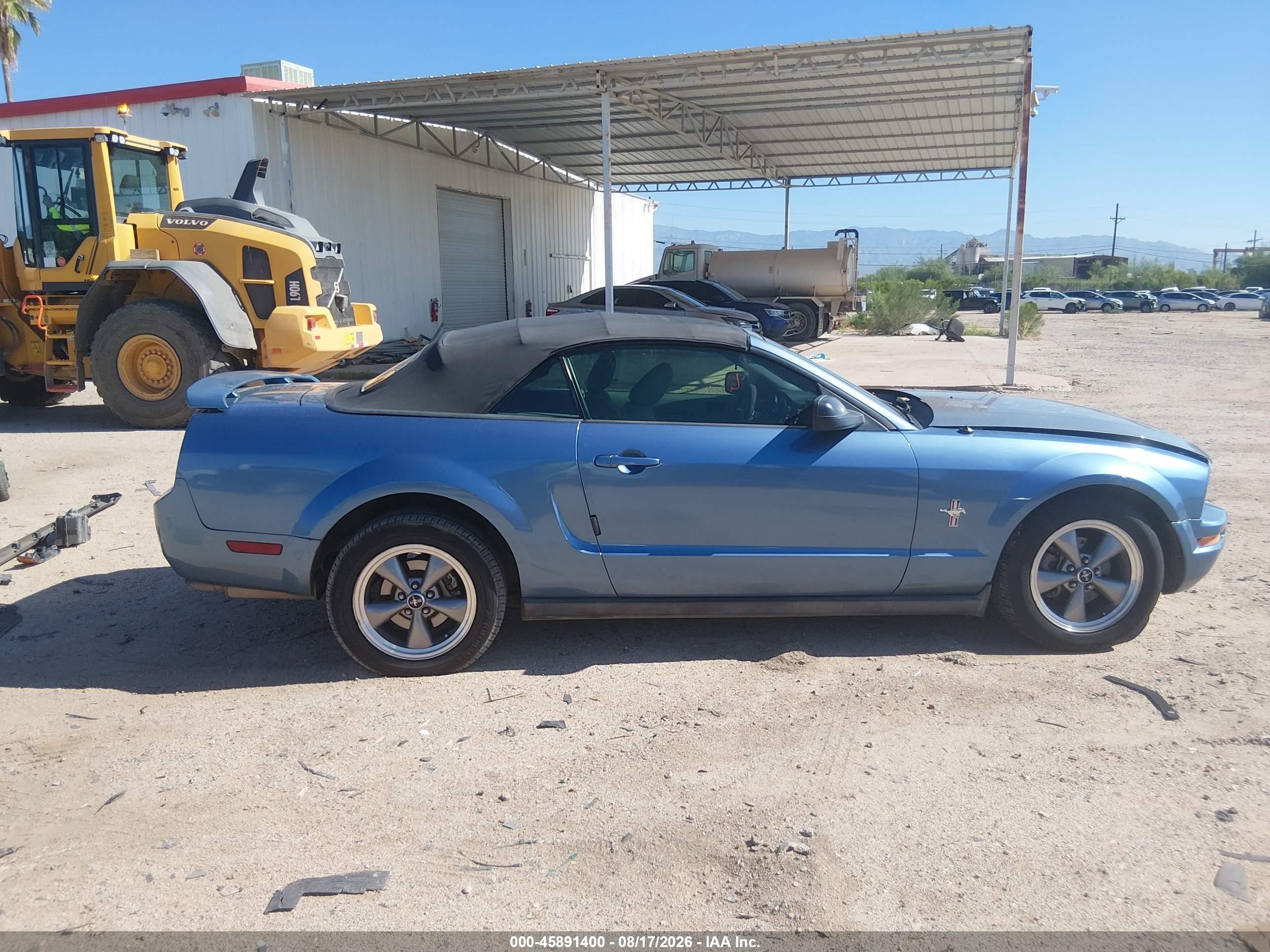 2006 Ford Mustang V6 Синий vin: 1ZVFT84N465228470