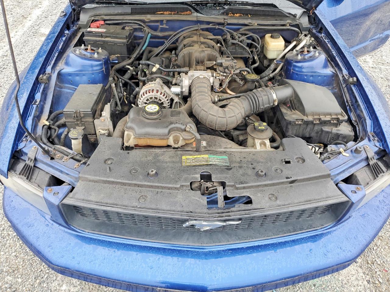 2007 Ford Mustang Blue vin: 1ZVFT84N475368746