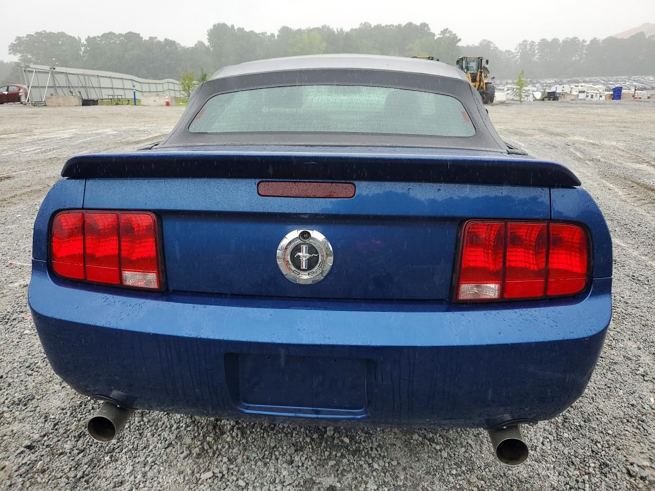 2007 Ford Mustang Blue vin: 1ZVFT84N475368746